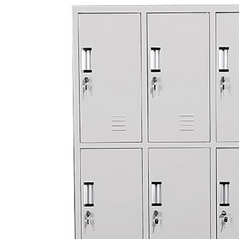 企诺 QNGb09A1-05PA 加厚9门更衣柜带锁收纳储物柜 900*390*1800mm按个销售