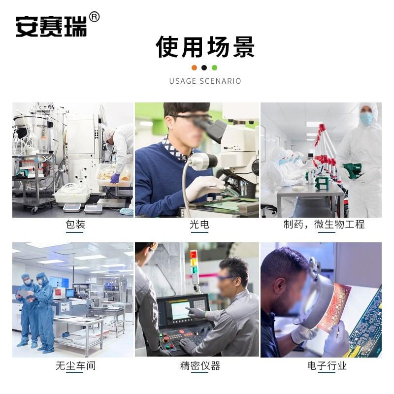 安赛瑞 7C00055 蓝色粘尘硅胶滚轮 7cm  铝片架按（个）销售