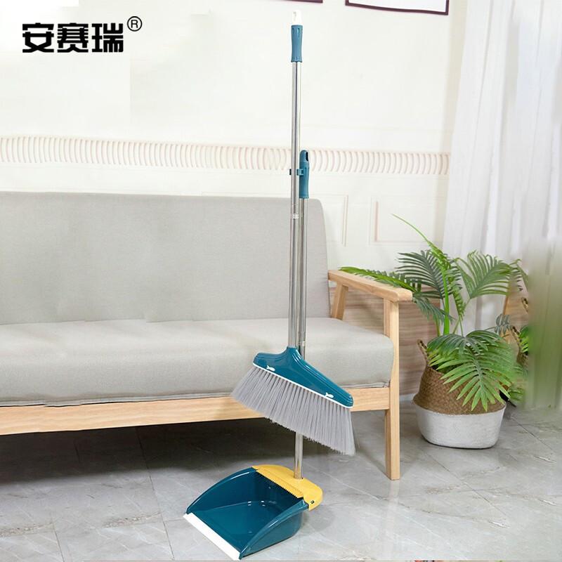 安赛瑞 7A00159 加宽扫把簸箕套装 蓝色按（套）销售