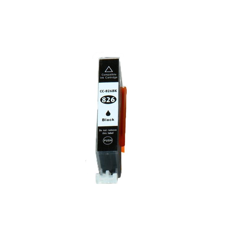 欣彩 AI-CLI826BK 墨盒 小容量 500页 黑色 适用佳能IX6580 IP4980 IP4880 G5180 MG8180 MG6280 MX898按个销售