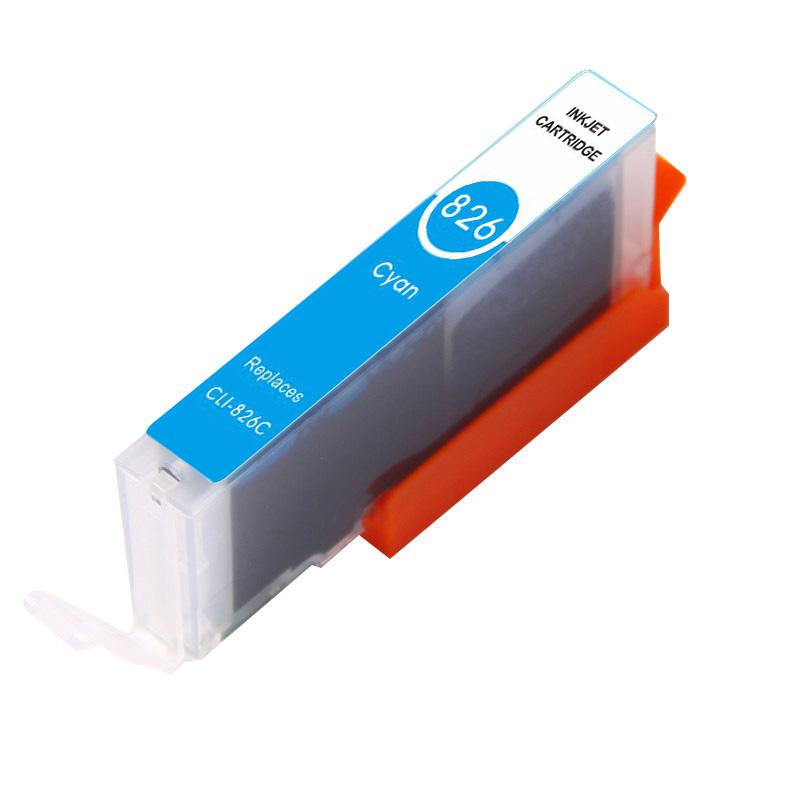 欣彩 AI-CLI826C 墨盒 500页 青色 适用佳能IX6580 IP4980 IP4880 G5180 MG8180 MG6280 MX898按个销售