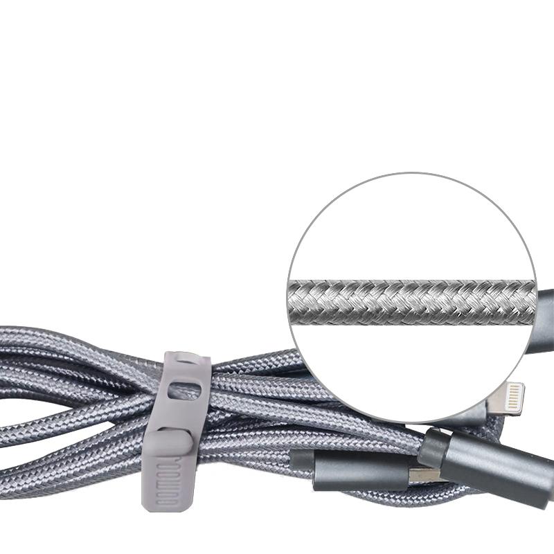 乐默 PLCB-002 毕加索超级快充一拖三数据线 105cm 混色按个销售