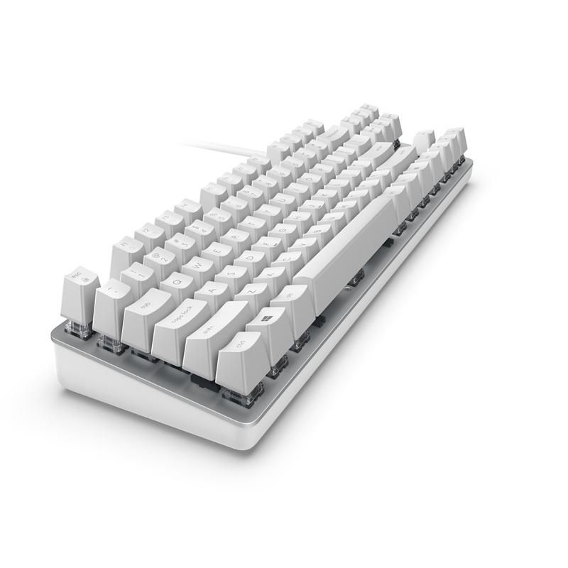 罗技 K835 TKL 有线键盘 TC青轴 白色按个销售