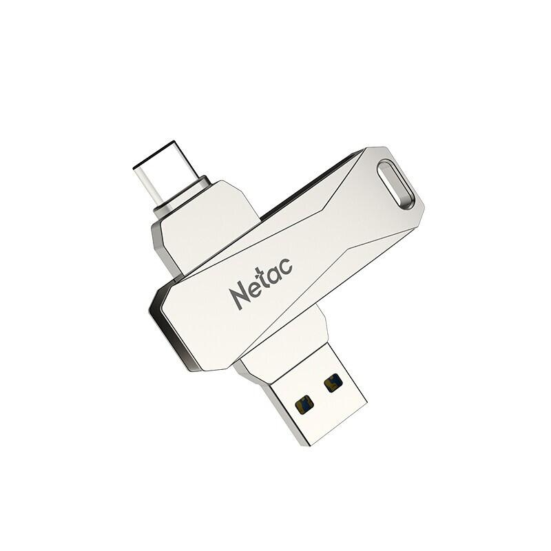 朗科 U782C Type-C USB3.0 手机U盘 双接口手机电脑用 32GB 银色按个销售
