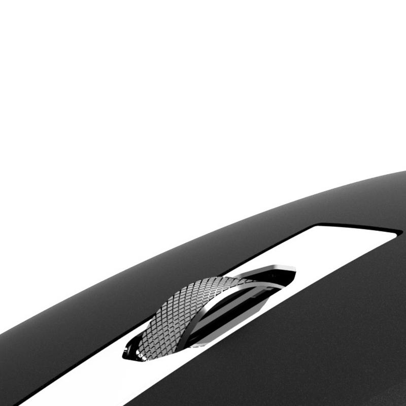 乐默 LMS-802 无线蓝牙双模鼠标 118*58*21mm 银色按个销售