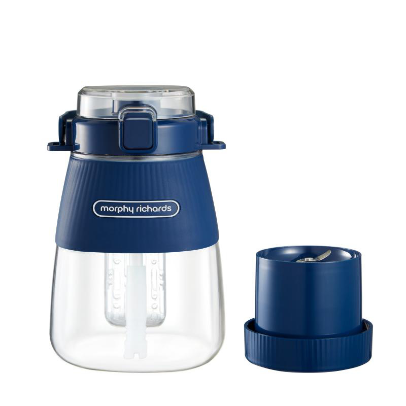 摩飞 MR9806 二代无线充电榨汁机冷萃杯便携果汁杯随行杯 500ml 蓝色按（台）销售