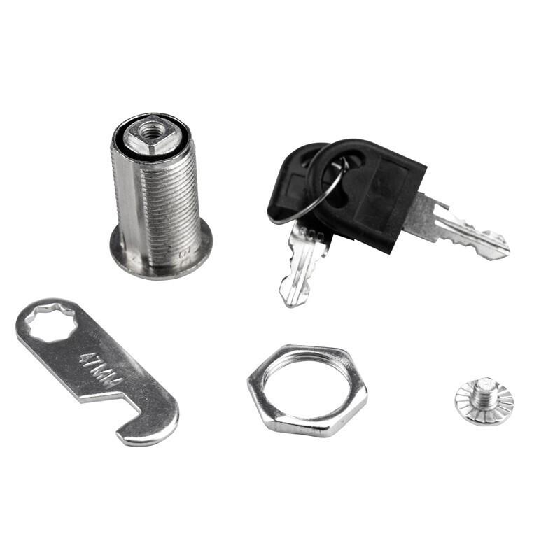 海斯迪克 HKLY-216 铁皮柜锁芯文件柜锁 转舌锁 30mm单开(10个)按组销售