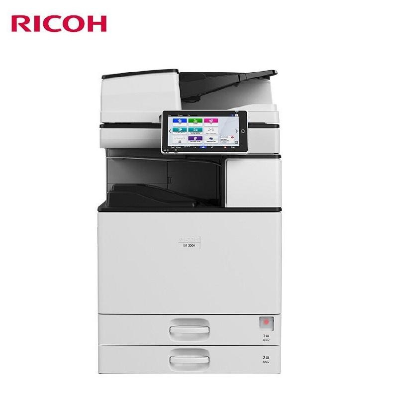 理光 IM 3000 黑白数码复合机 A3 白色 双面输稿器+双纸盒按（台）销售