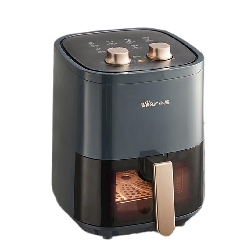 小熊 QZG-E12Z6 空气炸锅 1200W 蓝黑色按（台）销售