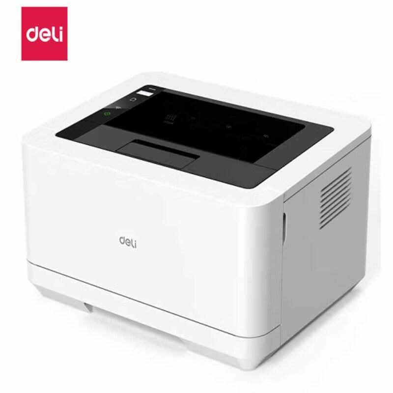 得力 DP25N 黑白激光打印机 A4 白色 仅打印、有线网络按台销售