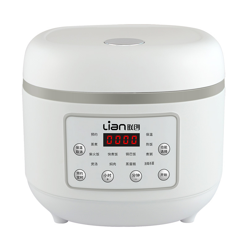 联创 DF-BL018M 智能电饭煲 860W 白色 彩盒包装 十大智能功能、不粘锅内胆、智能预约功能、容量5.0L按（台）销售