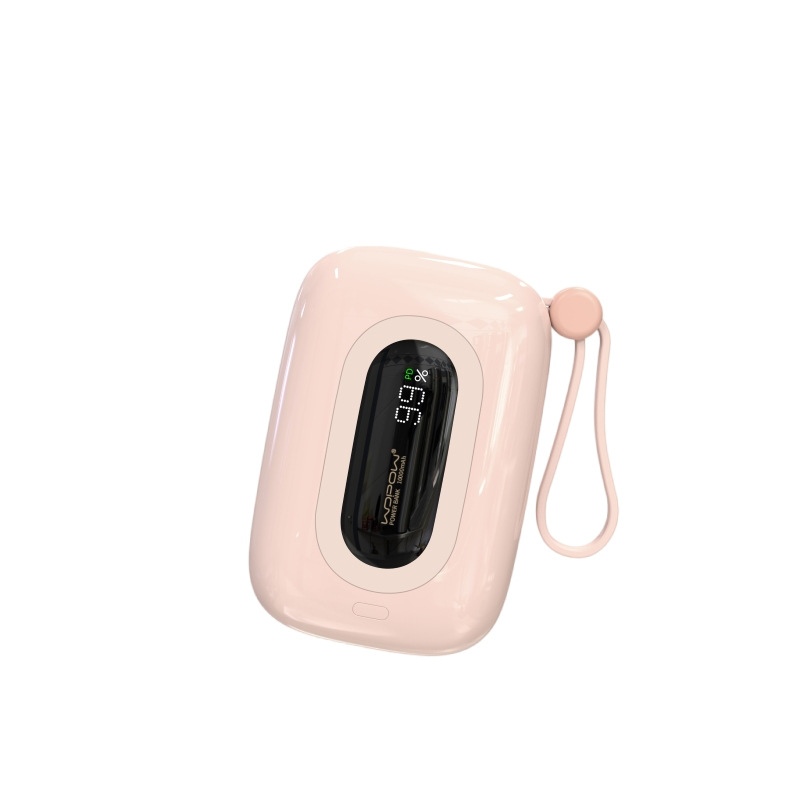 沃品 SQ27 移动电源 自带22.5W快充+PD20W 粉色 10000毫安按（个）销售