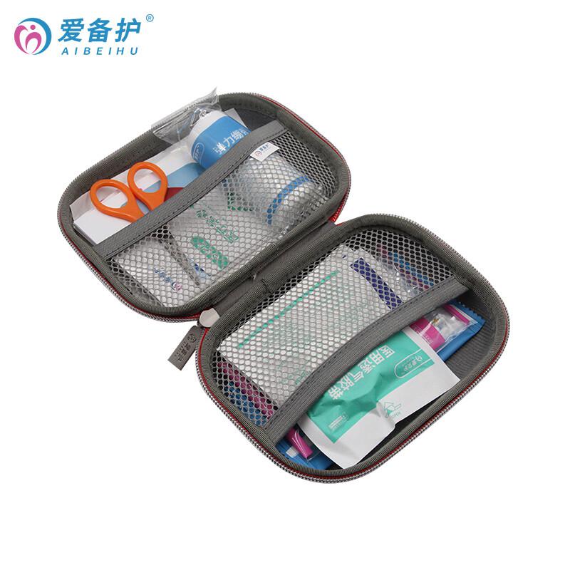爱备护 YD-L003SW 便携急救包 16cm×12cm×5cm  红色  含13种34件急救用品 配置清单参见详情页按（套）销售