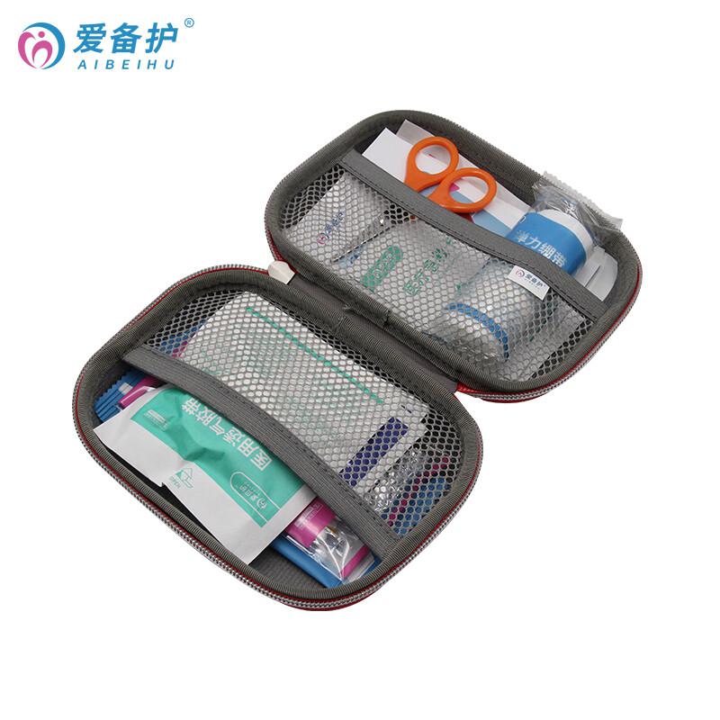 爱备护 YD-L003SW 便携急救包 16cm×12cm×5cm  红色  含13种34件急救用品 配置清单参见详情页按（套）销售