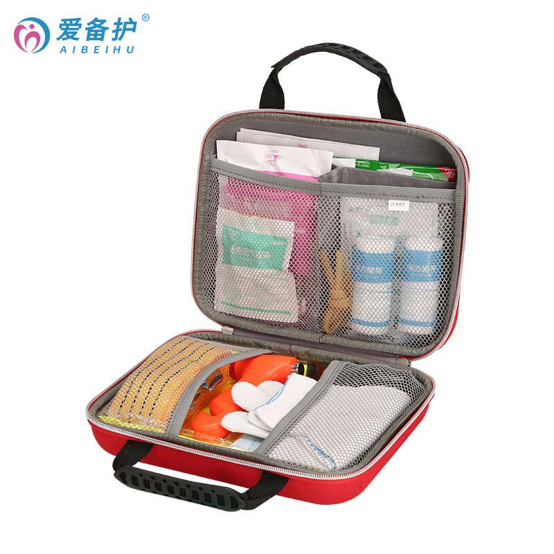 爱备护 YD-C003SW 车载应急包 26cm×19cm×8cm  红色  含21种61件急救用品 配置清单参见详情页按（套）销售