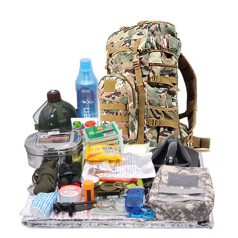 爱备护 YD-F006SW 户外应急背囊 60cm×35cm×24cm 迷彩  含46种76件急救用品 配置清单参见详情页按（套）销售