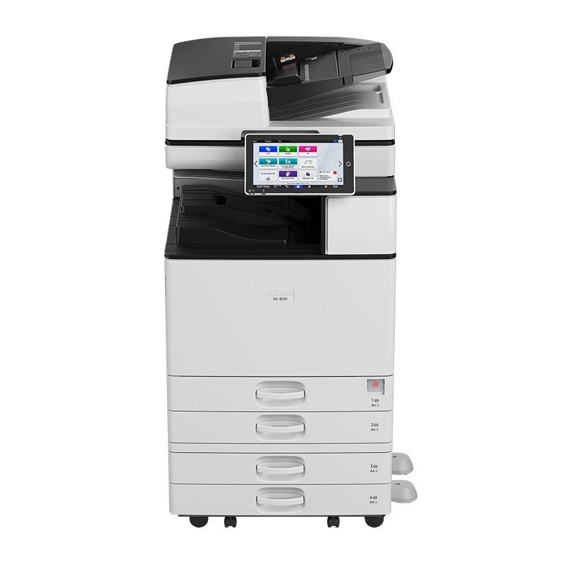 理光 IM 4000 黑白数码复合机 A3 白色 双面输稿器+四纸盒按（台）销售