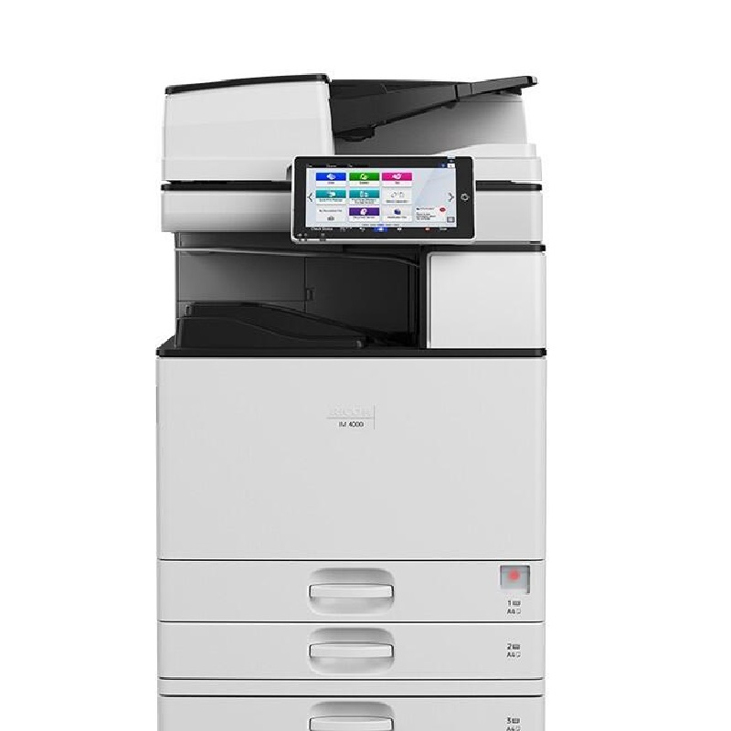 理光 IM 4000 黑白数码复合机 A3 白色 双面输稿器+四纸盒按（台）销售