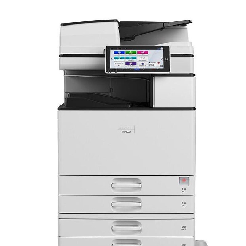 理光 IM 4000 黑白数码复合机 A3 白色 双面输稿器+四纸盒按（台）销售