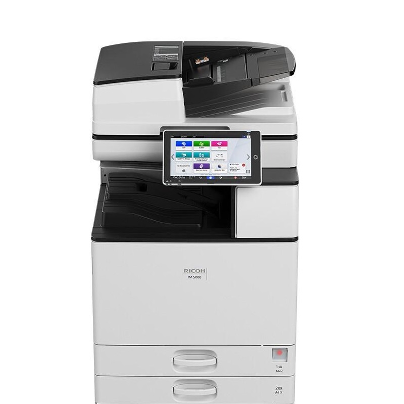 理光 IM 5000 黑白数码复合机 A3 白色 双面输稿器+双纸盒按（台）销售