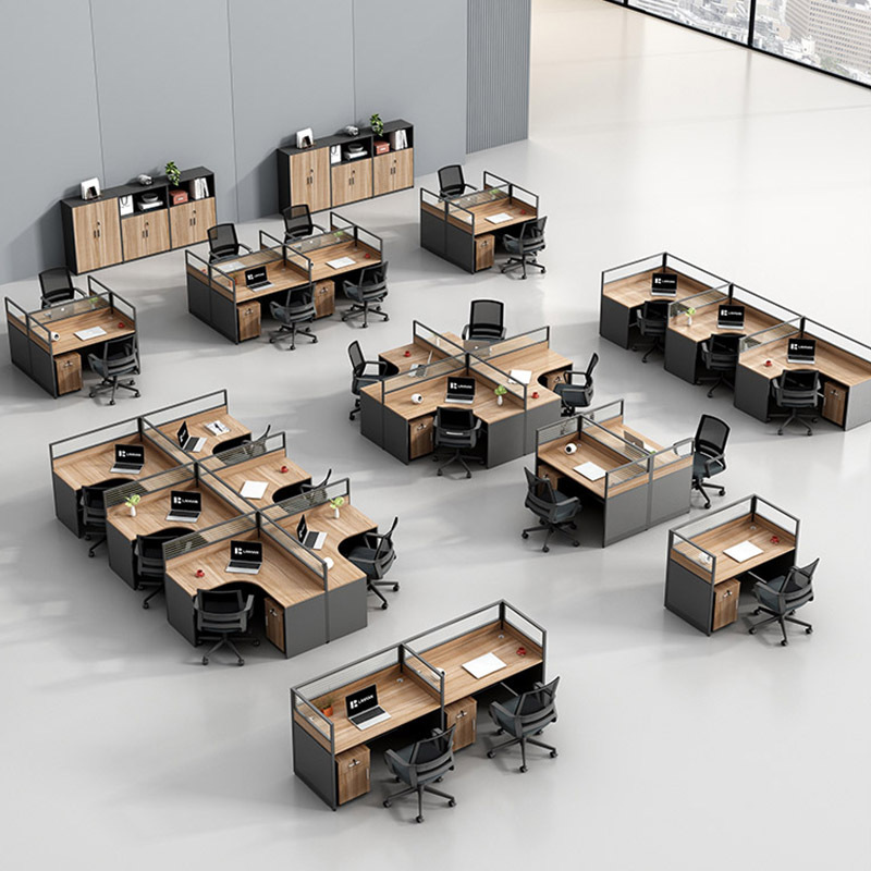 兰冉 LR-ST-575 职员办公桌电脑桌子不含椅 W1200*D600*H750mm按张销售