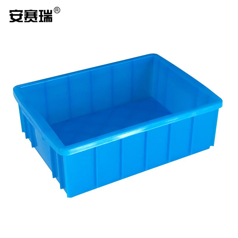 安赛瑞 24555 塑料周转箱零件盒 205×145×60mm（5个装） 蓝色按（包）销售