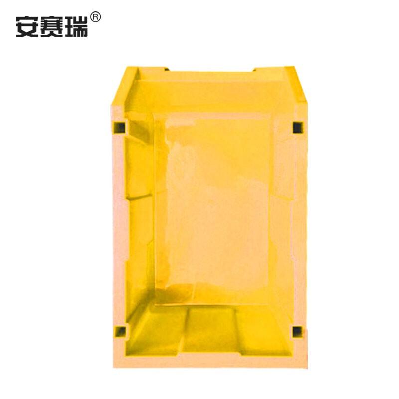 安赛瑞 200462 斜口组合式零件盒 加厚物料收纳盒 350×200×155mm 黄色（1个装）按（个）销售