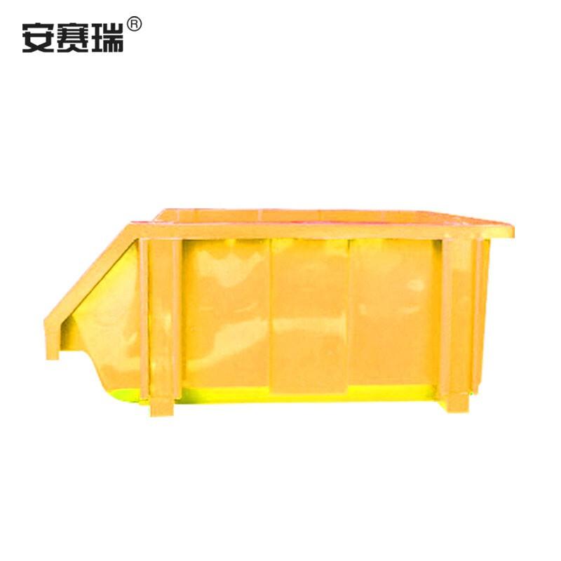 安赛瑞 200462 斜口组合式零件盒 加厚物料收纳盒 350×200×155mm 黄色（1个装）按（个）销售
