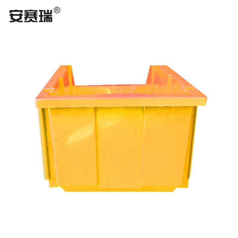 安赛瑞 200462 斜口组合式零件盒 加厚物料收纳盒 350×200×155mm 黄色（1个装）按（个）销售