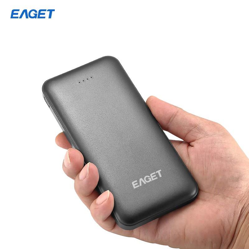 忆捷 EP30 移动电源 10000mAh 黑色 快充按（个）销售