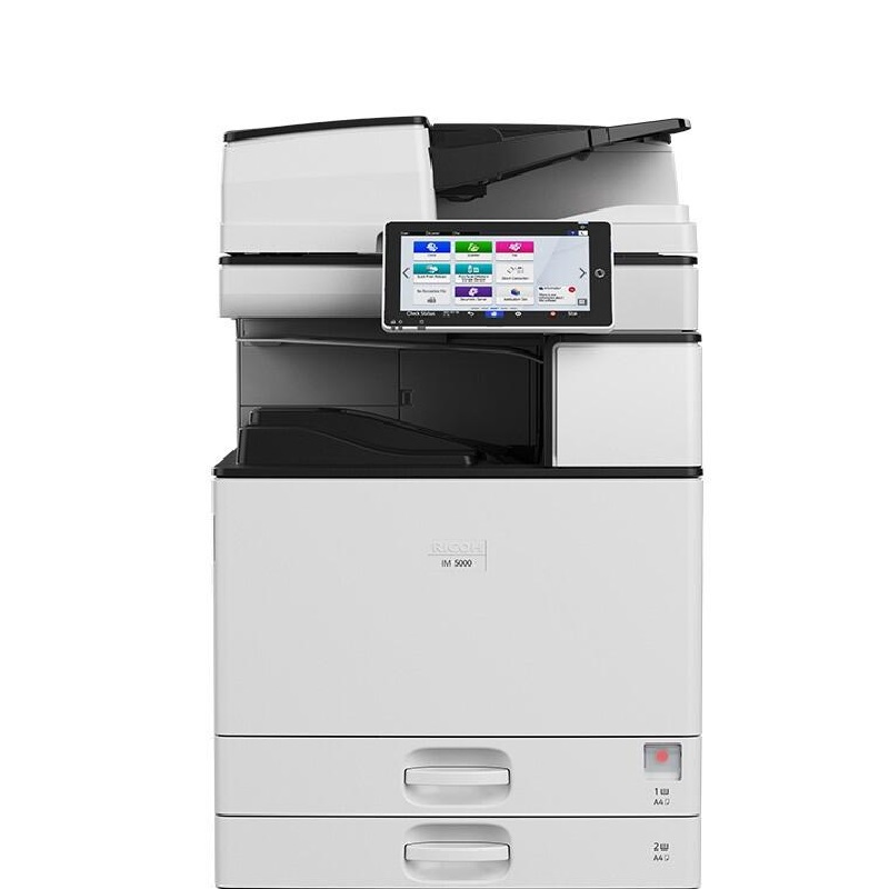 理光 IM 5000 黑白数码复合机 A3 白色 双面输稿器+双纸盒+内置装订按(台)销售 理光 IM 5000 黑白数码复合机 A3 白色 双面输稿器+双纸盒+内置装订按(台)销售