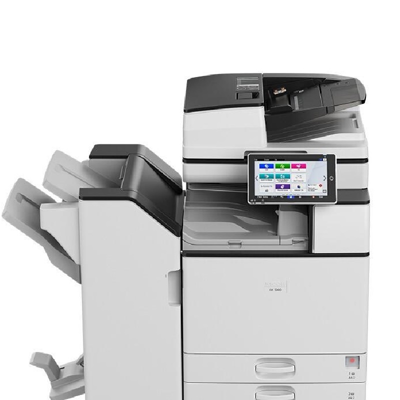 理光 IM 5000 黑白数码复合机 A3 白色 双面输稿器+四纸盒+1000页小册子装订按(台)销售 理光 IM 5000 黑白数码复合机 A3 白色 双面输稿器+四纸盒+1000页小册子装订按(台)销售
