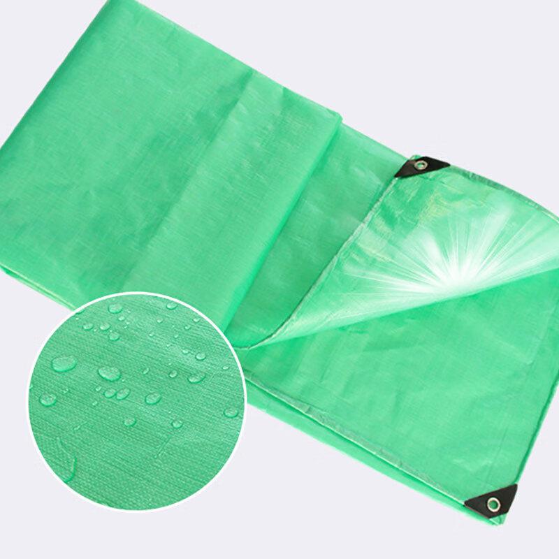 苏识 1850629 180克PE篷布 货场盖布防水防雨防晒布 5*7米双绿按（张）销售