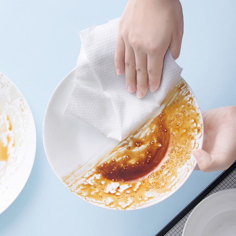 茶花 315001 净优即抛抹布 25*25CM (50片装/卷)按(卷)销售 茶花 315001 净优即抛抹布 25*25CM (50片装/卷)按(卷)销售