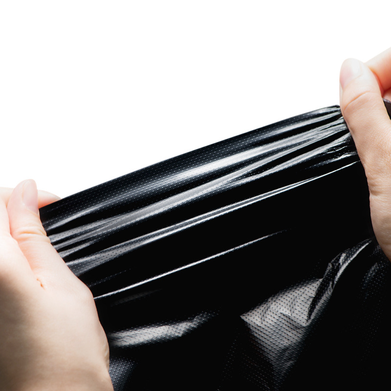 敏胤 MSP005 洁惢净 100110密实型平口垃圾袋 100*110CM 黑色 50PC/包按（包）销售