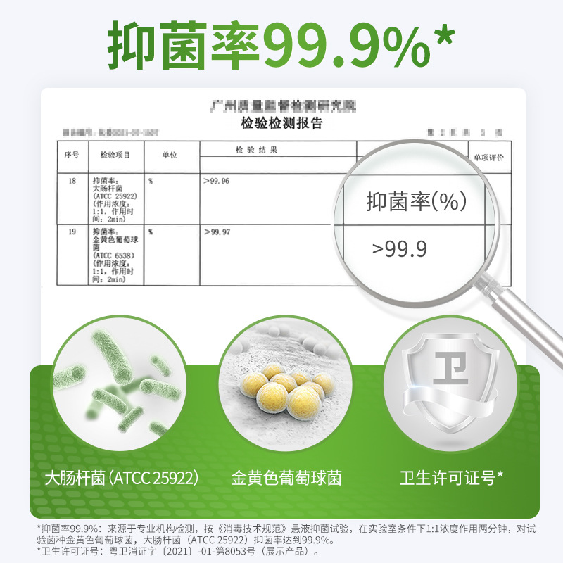 蓝月亮 10001959 芦荟泡沫抑菌洗手液 255ml*2按（组）销售