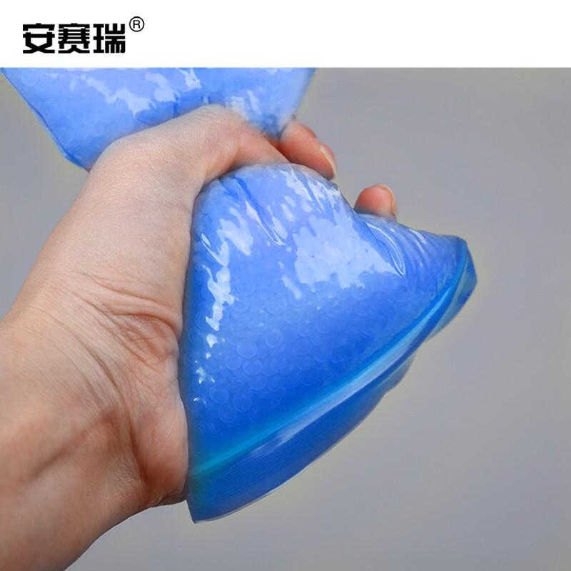 安赛瑞 601097 彩色自封袋 7×10cm 蓝色 100个/包按（包）销售