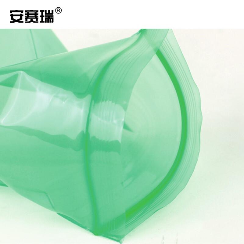 安赛瑞 601098 彩色自封袋 7×10cm 绿色 100个/包按（包）销售