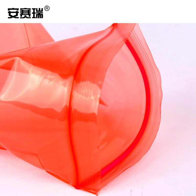 安赛瑞 601101 彩色自封袋 10×15cm 红色 100个/包按（包）销售