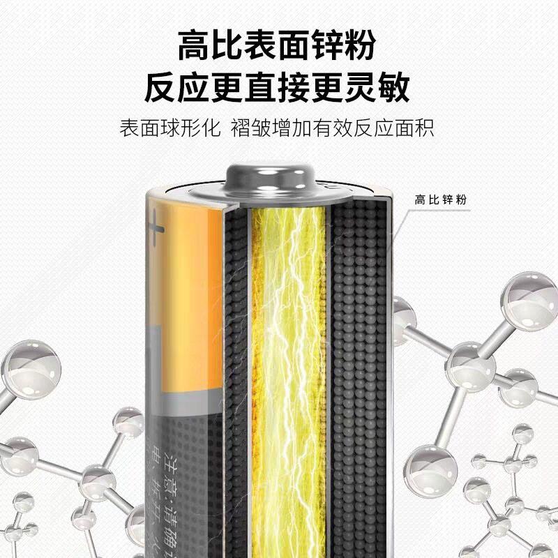 南孚 7号 LR03/4S*5 碱性电池 24粒盒装按（盒）销售