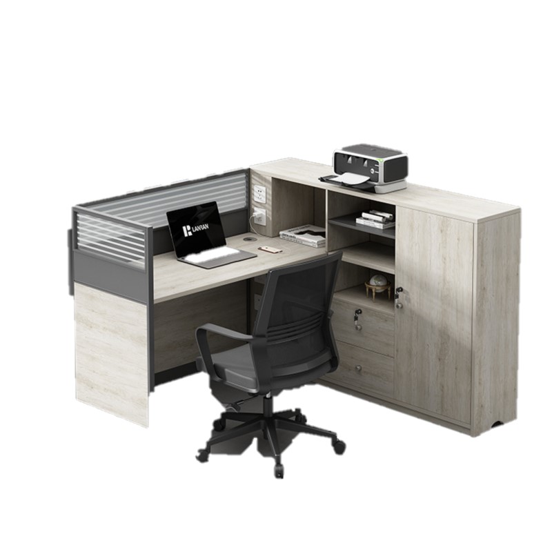 兰冉 LR-ST-684 屏风工位L型办公桌单人位不含椅 W1500*D1400*H1100mm按张销售 兰冉 LR-ST-684 屏风工位L型办公桌单人位不含椅 W1500*D1400*H1100mm按张销售