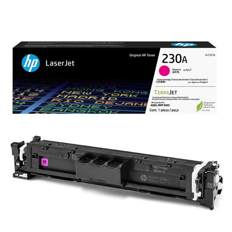 惠普 W2303A 硒鼓 230A 品红色 1800页 适用4203dw 4203dn 4303dw 4303fdw按支销售