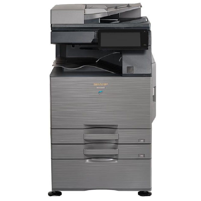 夏普 BP-C3682R 彩色数码复合机 A3 银灰色 双面输稿器+双纸盒+工作台按（台）销售