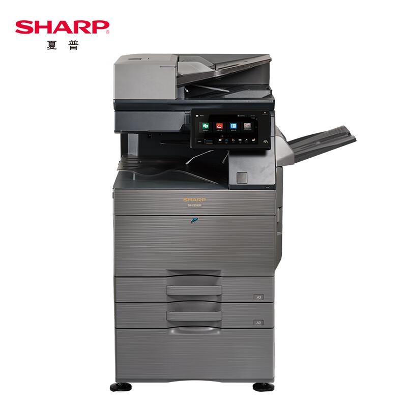 夏普 BP-C5582D 彩色数码复合机 A3 银灰色 双面输稿器+双纸盒+工作台按（台）销售