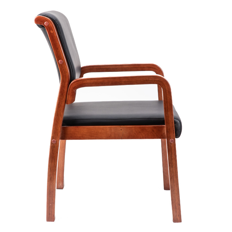 悦山 YSOC3DPB31ZP 会议椅员工电脑椅镂空款 黑牛皮 580*610*930mm按张销售