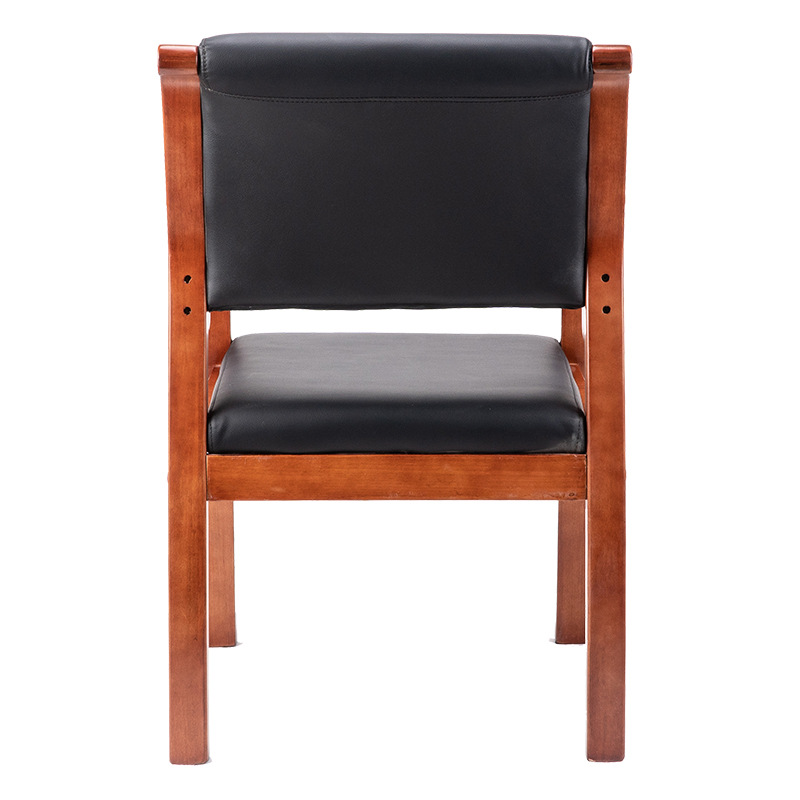 悦山 YSOC3DPB31ZP 会议椅员工电脑椅镂空款 黑牛皮 580*610*930mm按张销售