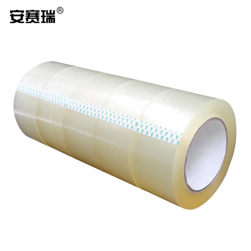 安赛瑞 240319 透明胶带 封箱胶带 （5卷装） 宽60mm×长300Y按（筒）销售