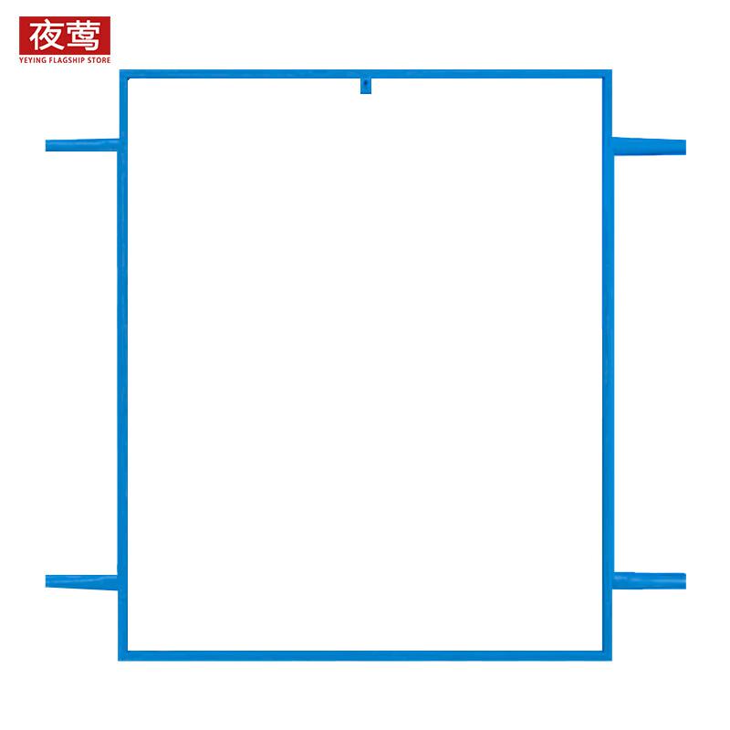 夜莺 工地施工电梯安全门 蓝色门框 1.9米高1.61米宽-边框厚0.7mm  10套起订按套销售