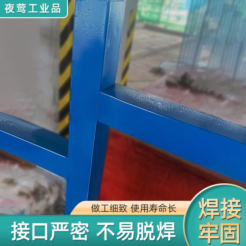 夜莺 乙炔氧气存放棚 二氧化碳氧气气瓶存放棚 白色 三开门1米宽2.25米长2米高按套销售