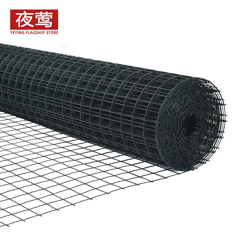 夜莺 硬塑铁丝网荷兰网 2.8MM粗1.8米高6CM孔30米56斤左右 墨绿色按卷销售